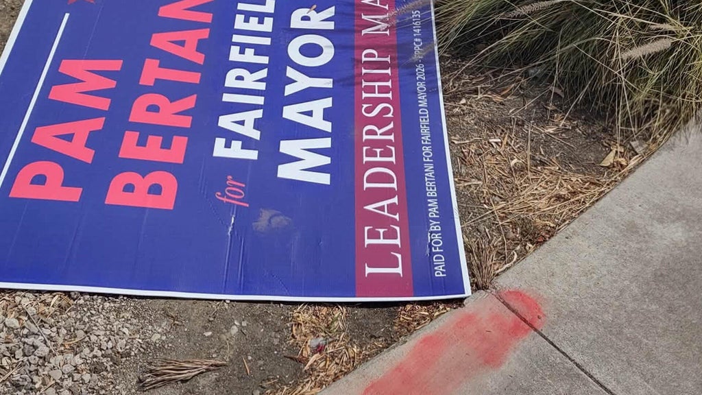 Fairfield police arrest man suspected of vandalizing campaign signs for local elections — CBS Bay Area (KPIX), Sausalito Government news