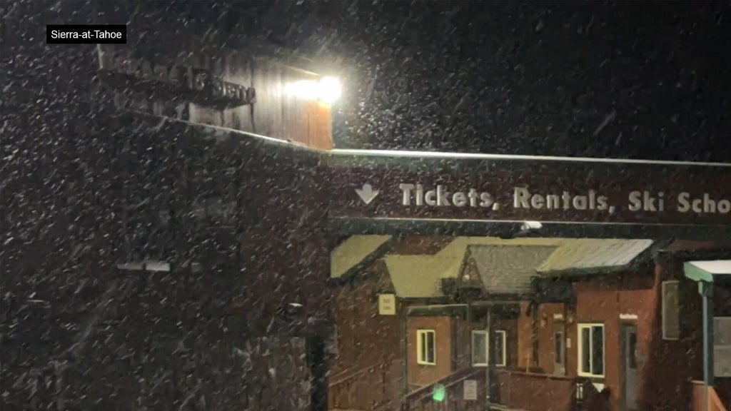 Northern California Sierra sees some early-season snow — CBS Bay Area (KPIX), Sausalito Sports news