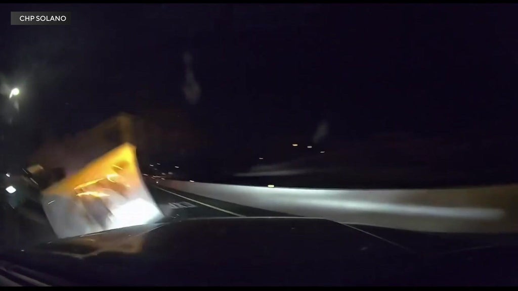 Video shows Tesla hit CHP car on I-80 in Fairfield; driver says he slept with Full Self-Driving on — CBS Bay Area (KPIX), Sausalito Technology news