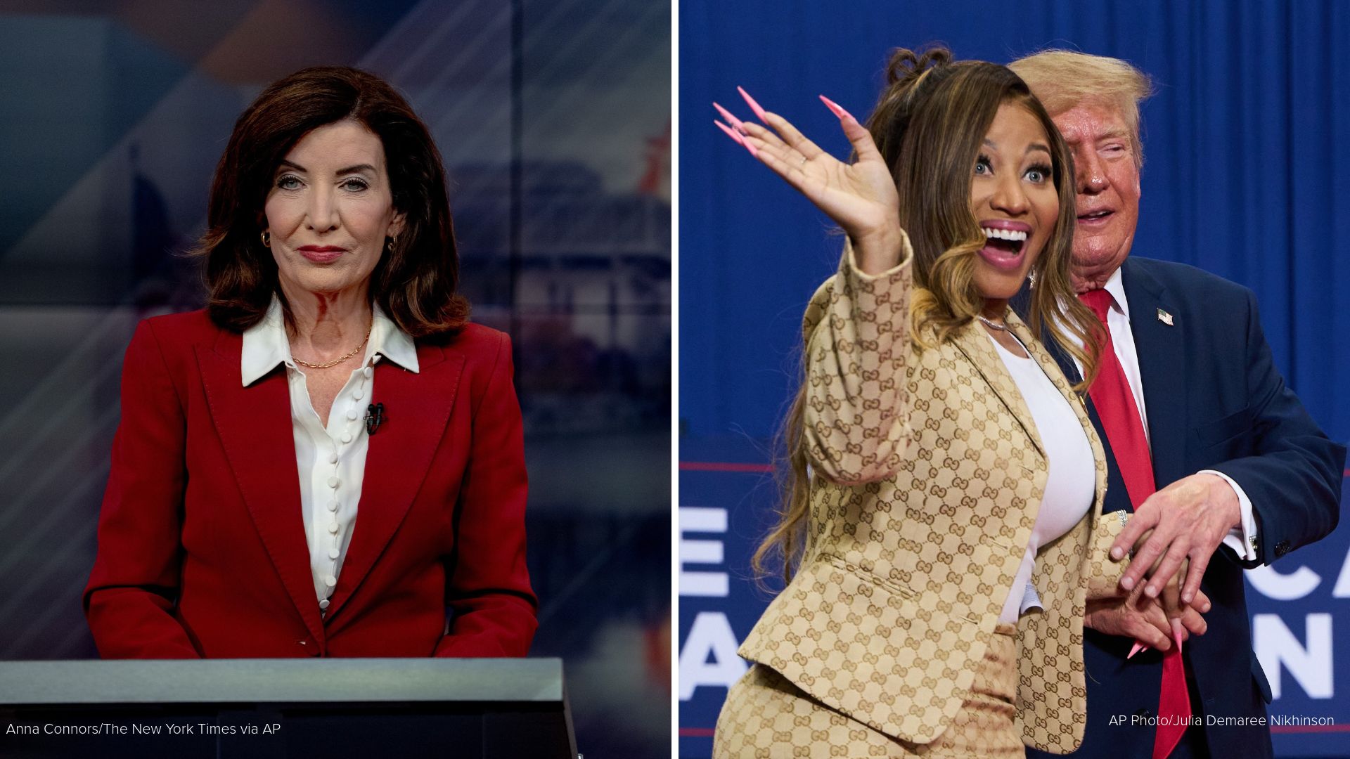 New York Governor Kathy Hochul responds after rapper Nicki Minaj calls her 'evil'
— Sausalito Community news