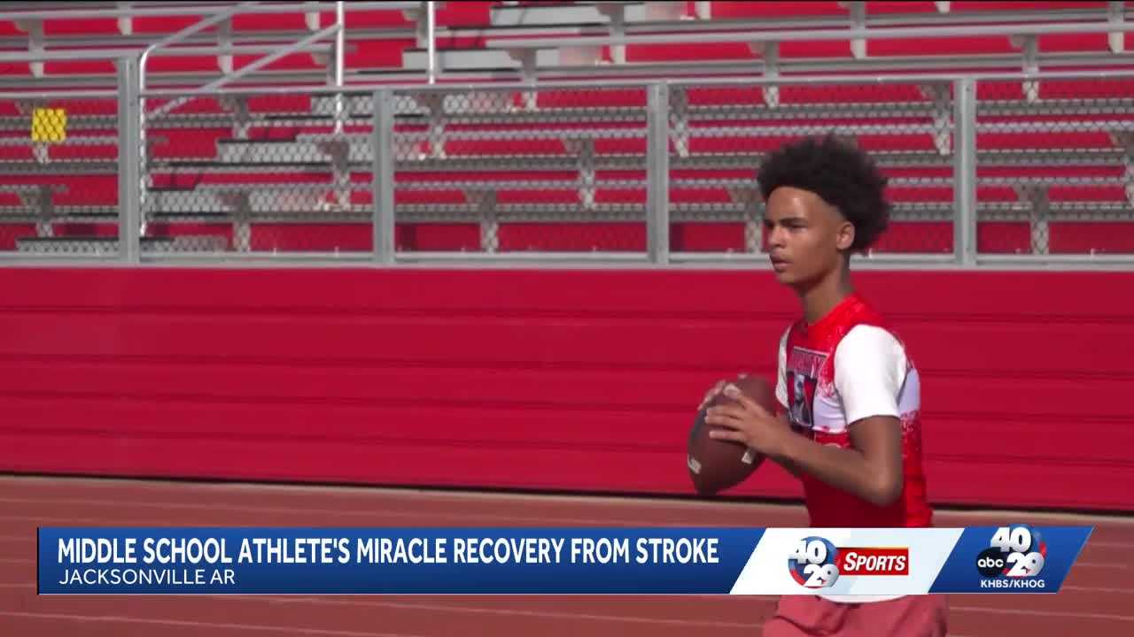12-year-old football player recovering after spinal cord stroke — WESH 2 Orlando, Sausalito Sports news