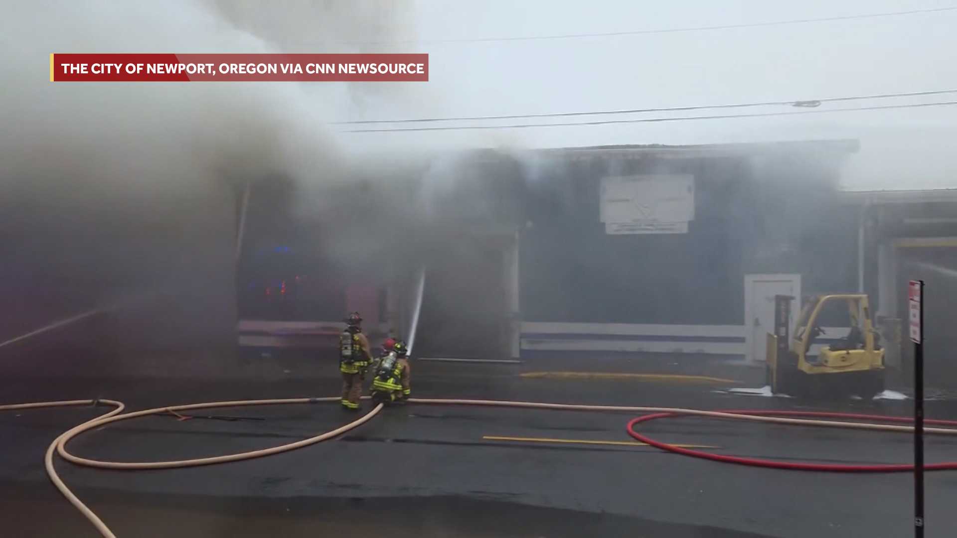 Possible ammonia contamination prompts evacuations after Oregon seafood plant fire, officials say — WESH 2 Orlando, Sausalito Schools news
