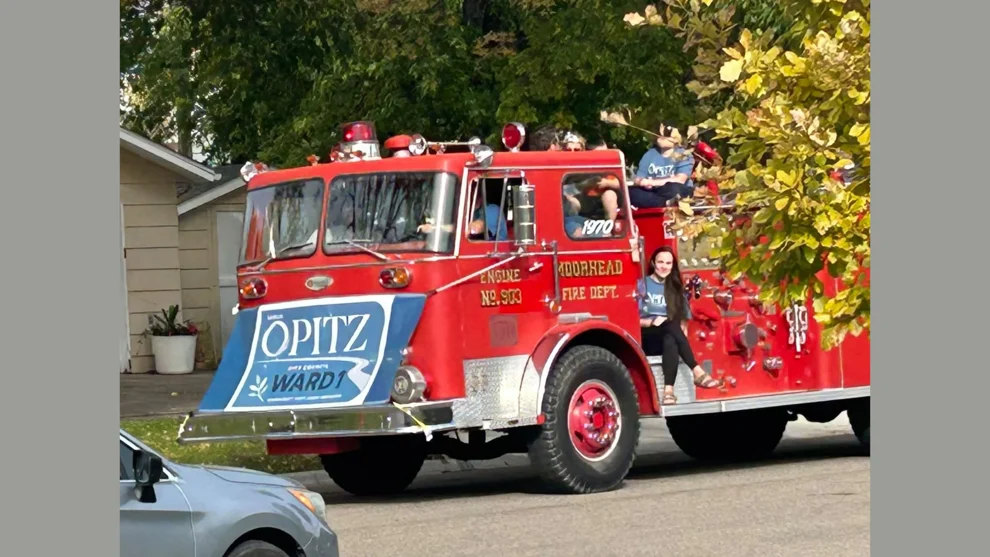 ‘Moorhead’ fire truck’s parade appearance causes social media stir — KFGO, Sausalito Real Estate news