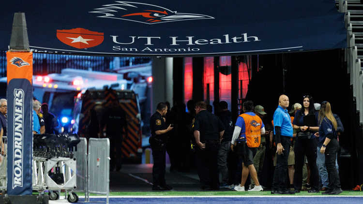 Military member dies after falling while rappelling from Alamodome's ceiling before UTSA vs. Navy game — KENS 5 (San Antonio), Sausalito Sports news