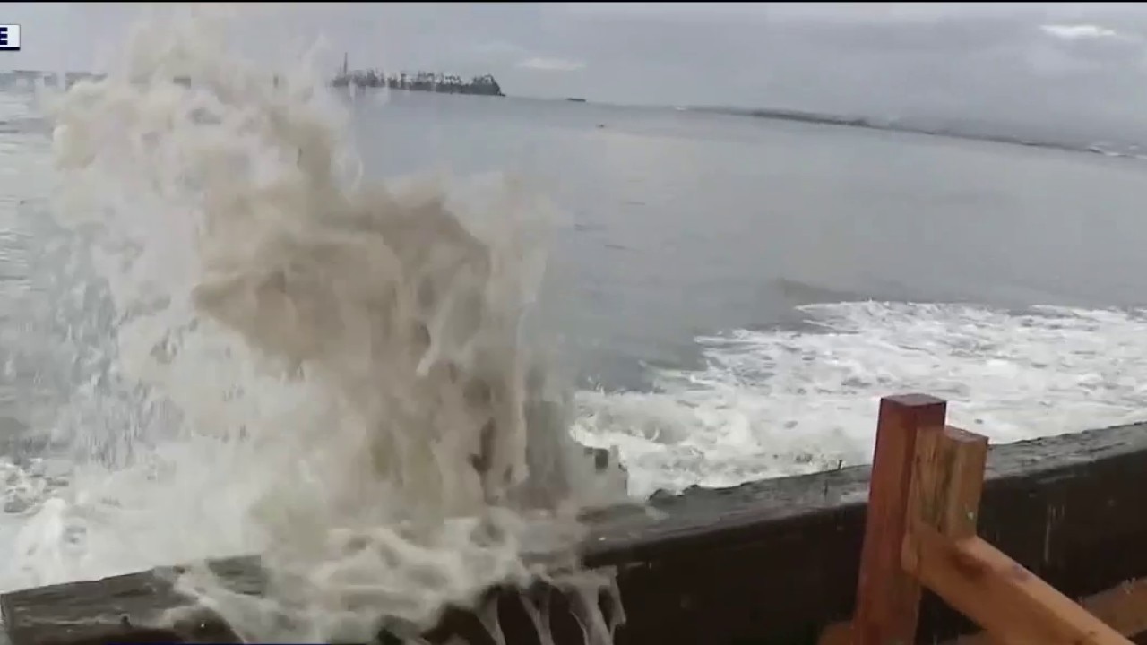 Assessing damages from Tropical Storm Rachel in Long Beach  — KTVU FOX 2 Bay Area, Sausalito Community news