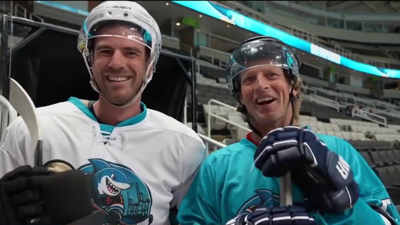 San Jose Sharks legends back on ice for foundation charity game  — KTVU FOX 2 Bay Area