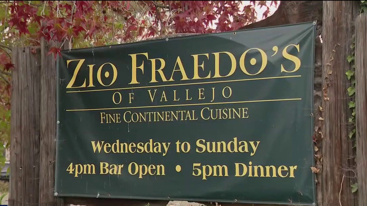 Zio Fraedo’s waterfront restaurant to close Vallejo location after 20 years — KTVU FOX 2 Bay Area, Sausalito Dining news